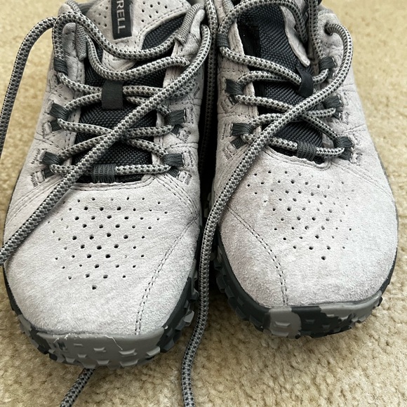 Merrell Women's Wrapt Gray and Dark Green - Picture 2 of 4